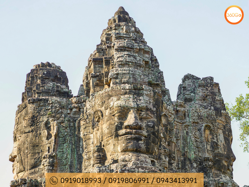 Bayon có thể xuất phát từ tiếng Khmer cổ - Du lịch 360Go 